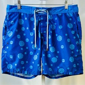 Mr Swim Polyester Board‎ Shorts Swim Trunks Mesh Insert Front/Rear Pockets Sz 32